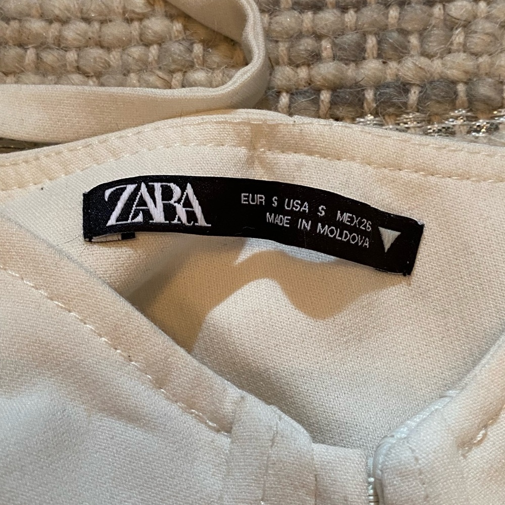 White Zara corset top - Picture 2 of 4